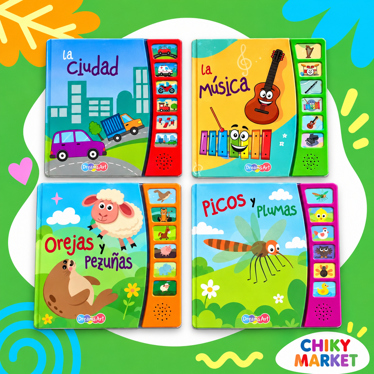 Cuento Sonidos CHIKY MARKET