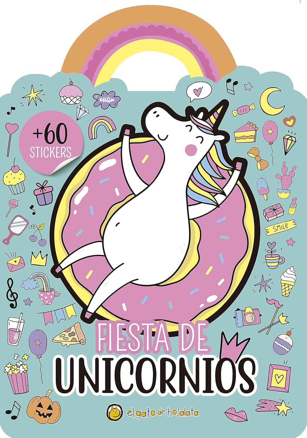Libro Unicornio Pintar y Stickers