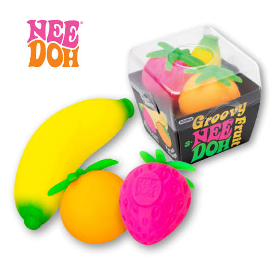 Set Squishy Frutas 3 Piezas