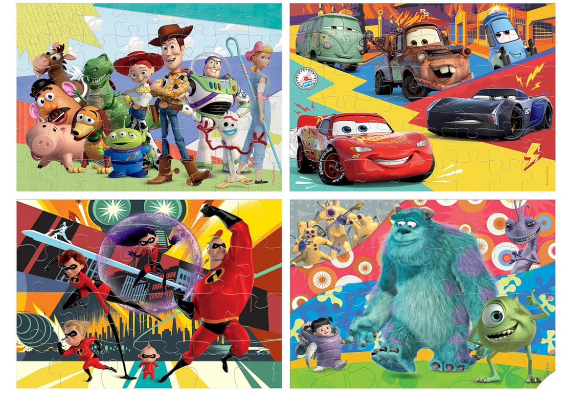 Rompecabezas 4 en 1 Disney Pixar - foto 2