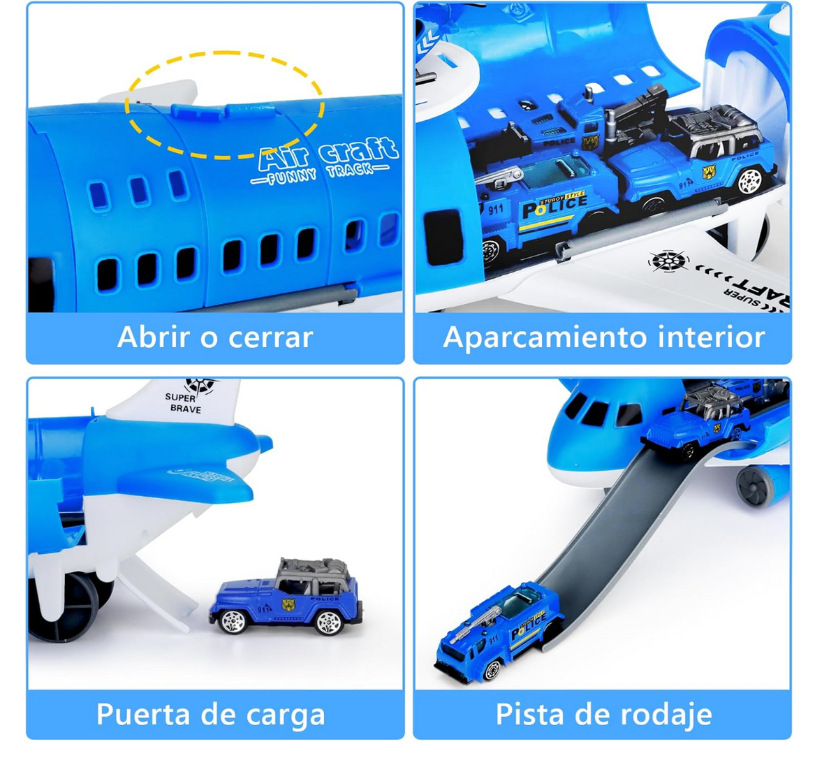 Avión de Juguete, 5en1