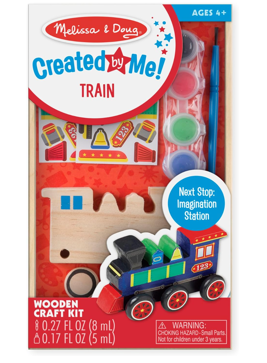 Melissa & Doug - Decora a tu Gusto, Tren