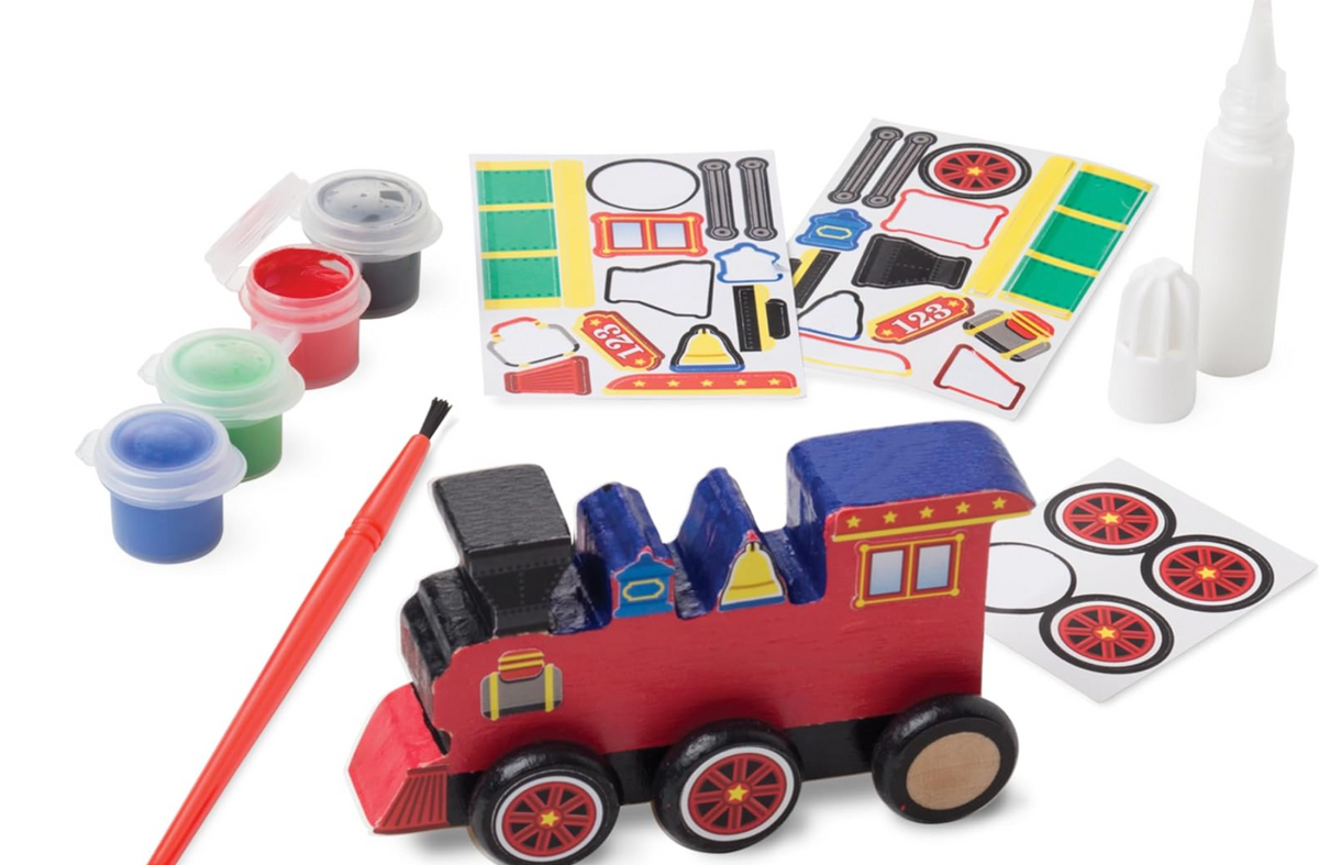 Melissa & Doug - Decora a tu Gusto, Tren