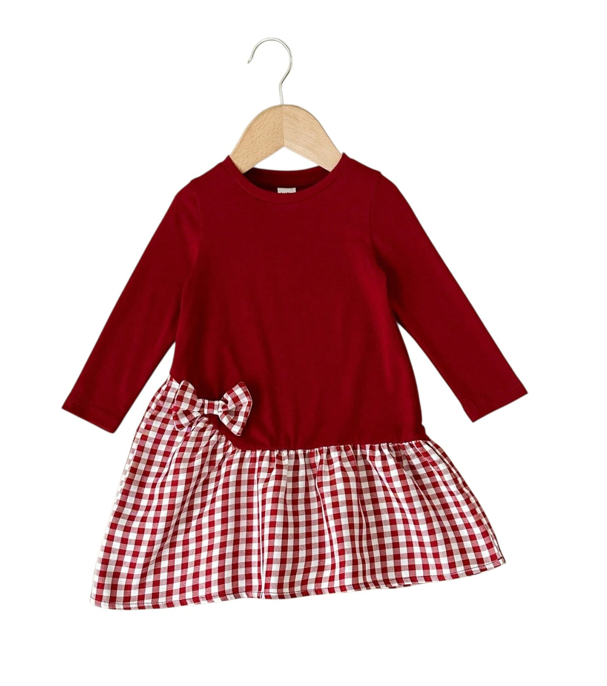 Vestido Cuadros Rojos