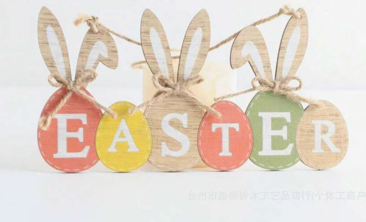 Letrero Easter