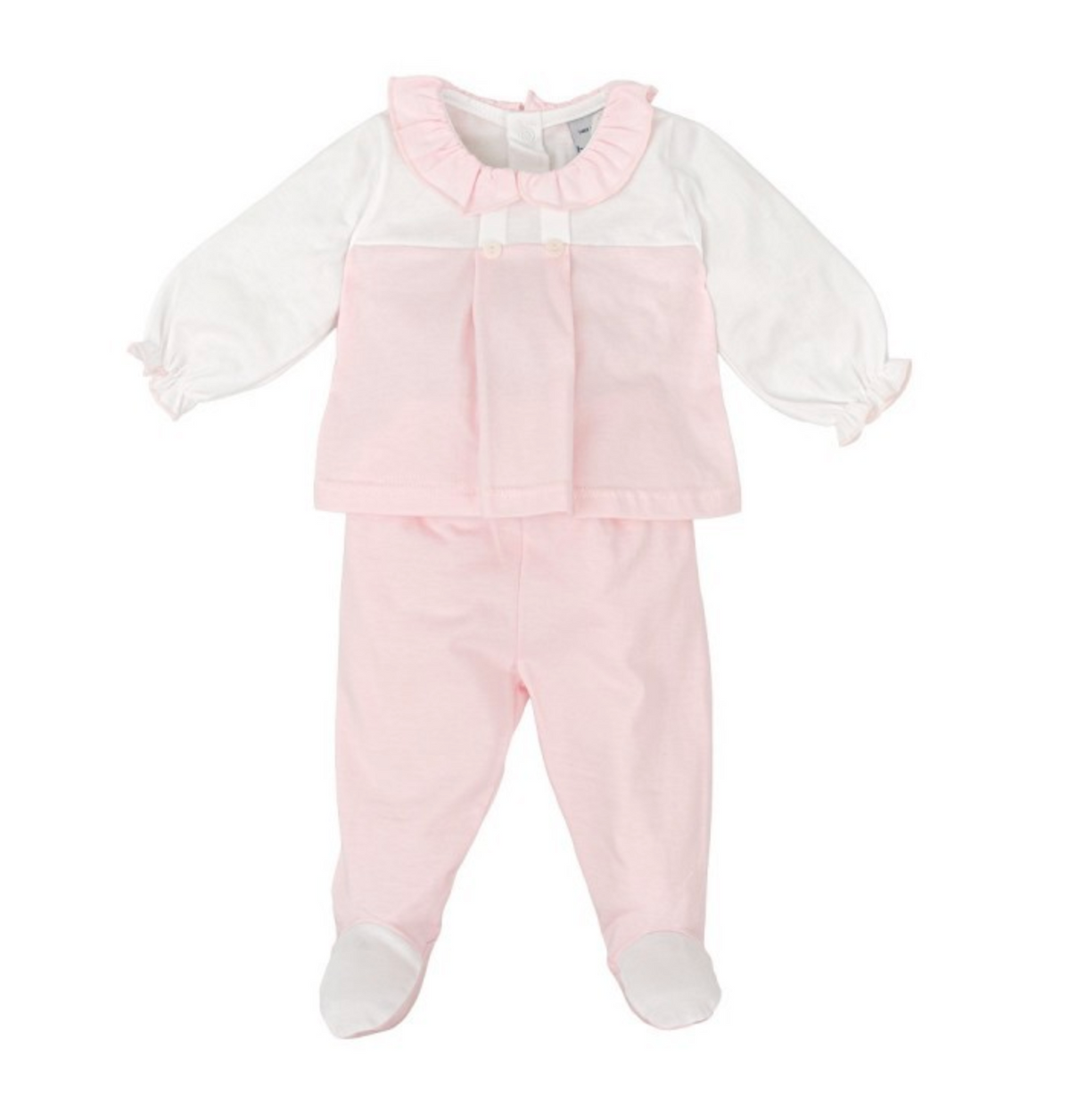 Conjunto Polaina C/Volante Niña Inocencia BABIDU