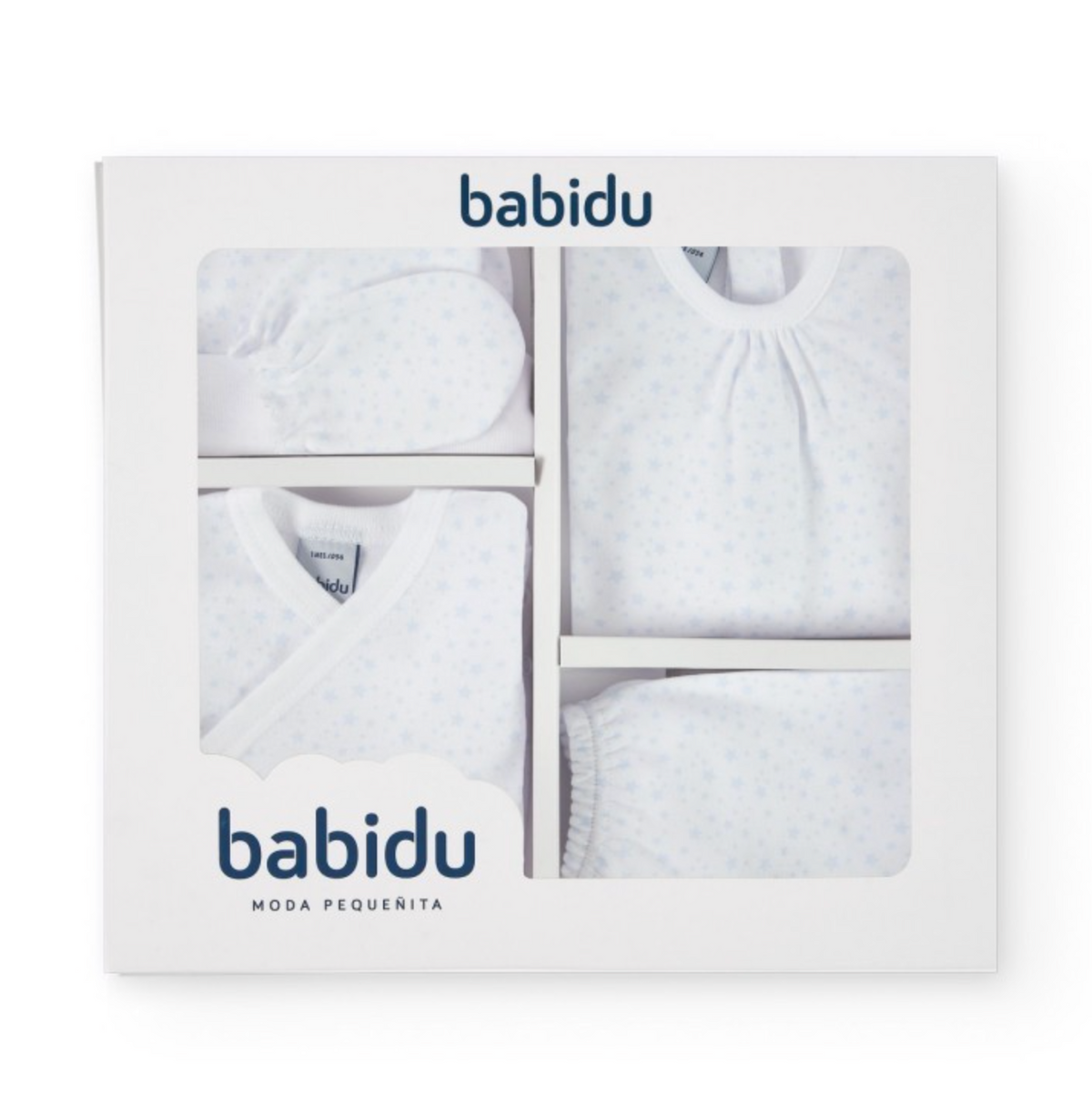 Pack Nacimiento Multi Estrellas Celeste BABIDU