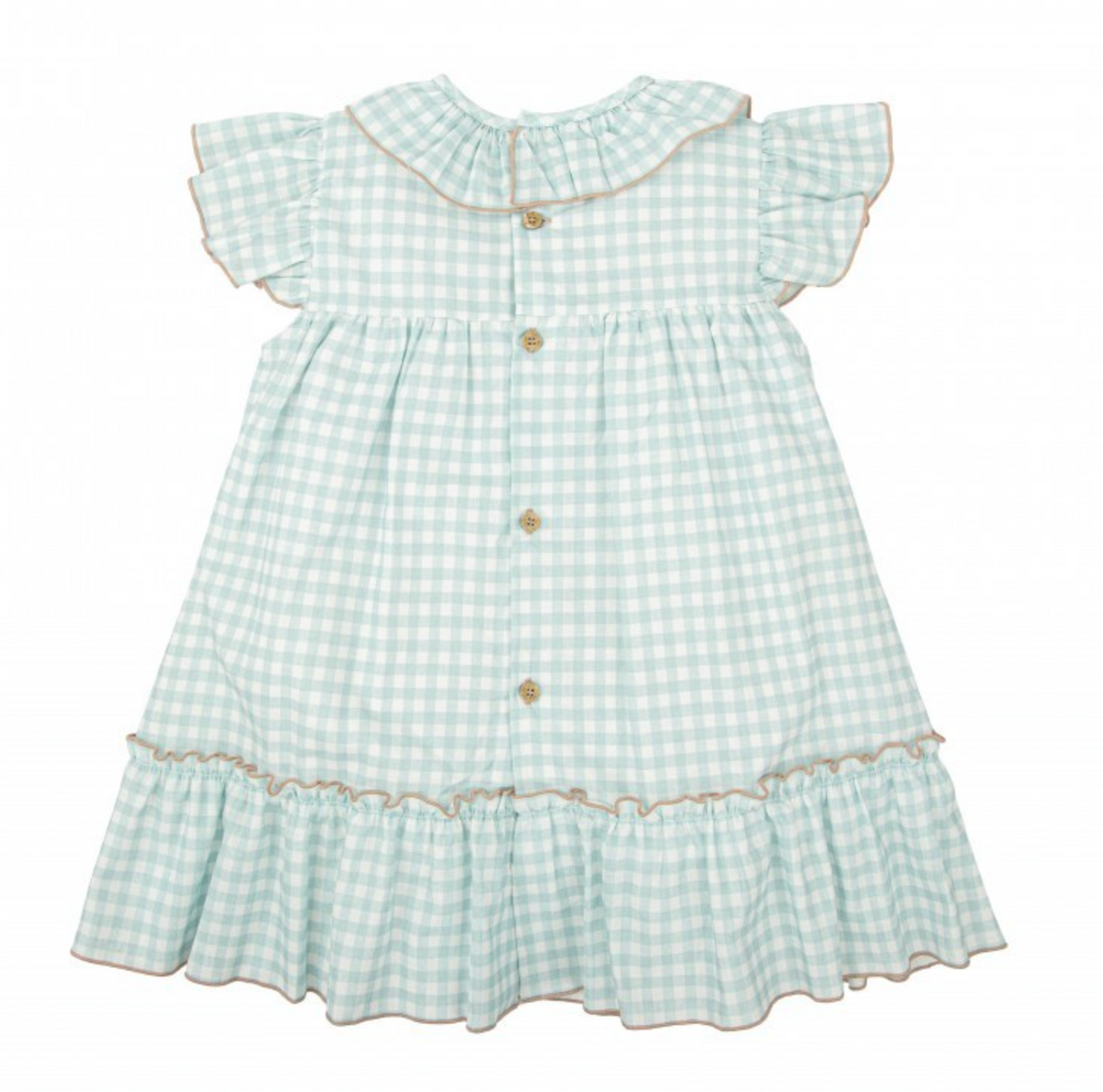 Vestido Volante Cuello Latido BABIDU