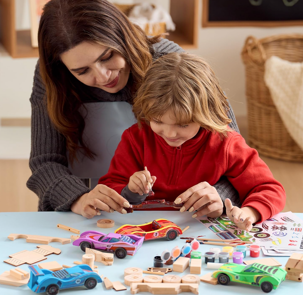 Klever Kits de Madera para Coches de Carreras