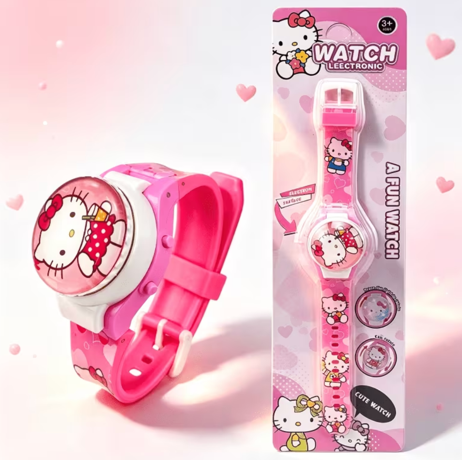 Reloj Electrónico Infantil Sanrio Hello Kitty