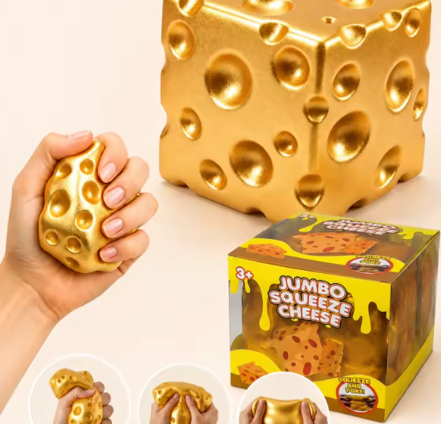 Squishi Queso Jumbo Dorado