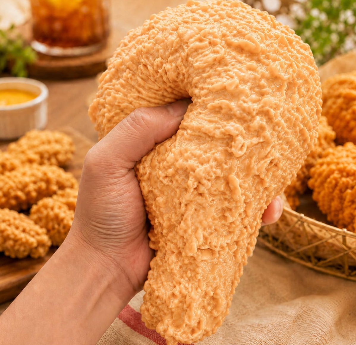 Pierna de Pollo Jumbo Squishy