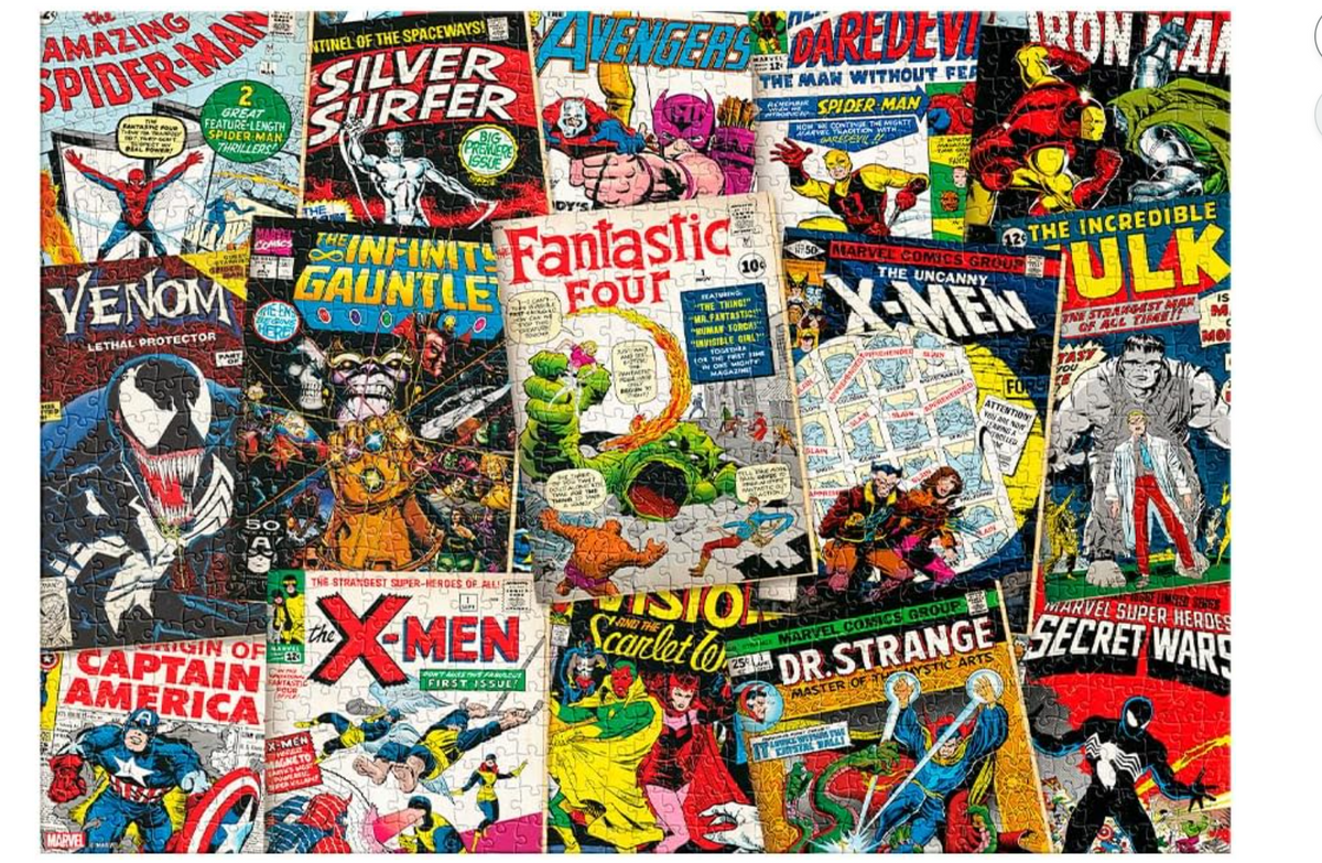 Rompecabezas de Colección Marvel Comics 1000 Piezas