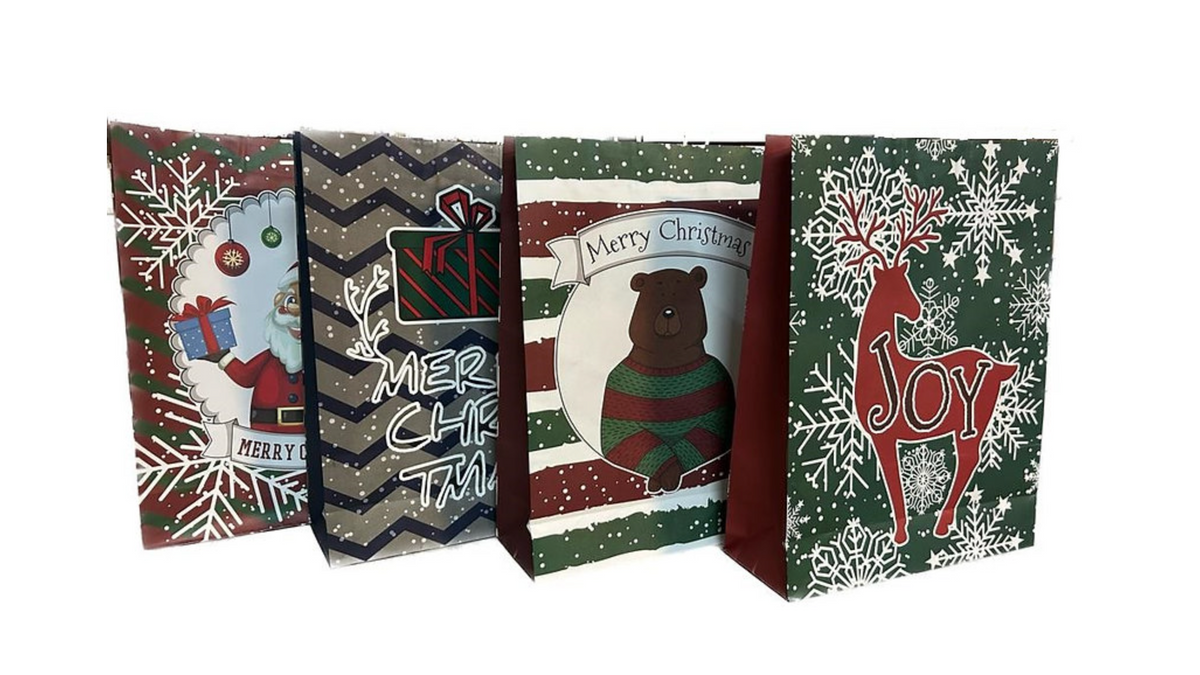 Bolsa de Regalo Oso Navideño