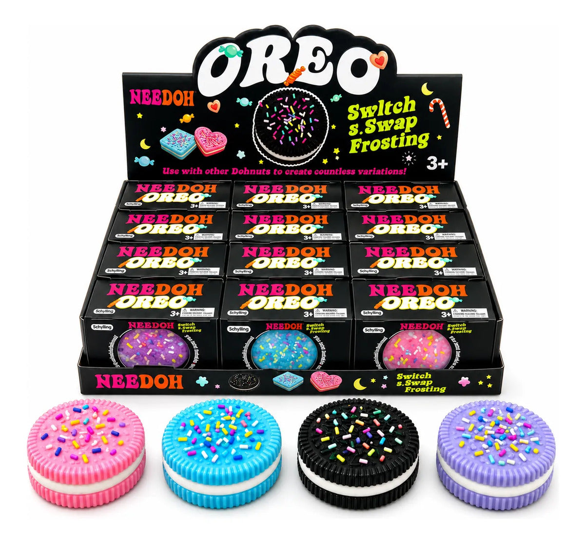 Squishy galleta de chocolate estilo Oreo