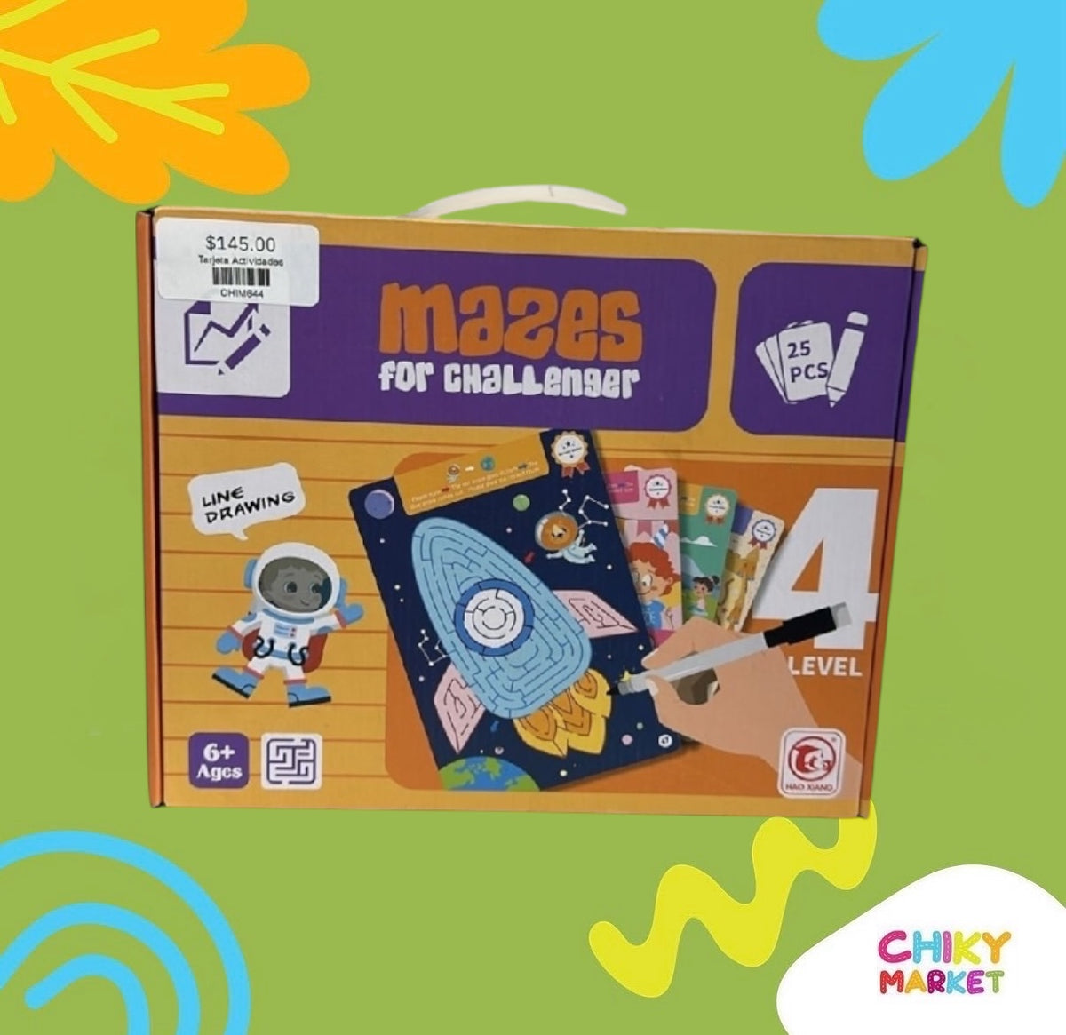 Tarjeta Actividades CHIKY MARKET