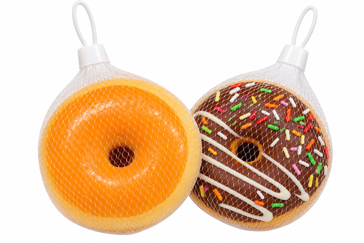 Dona con Glaseado Squishy