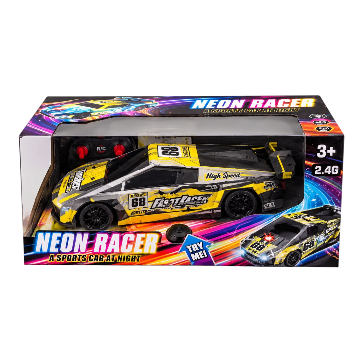 Ciber Truck Neon Racer