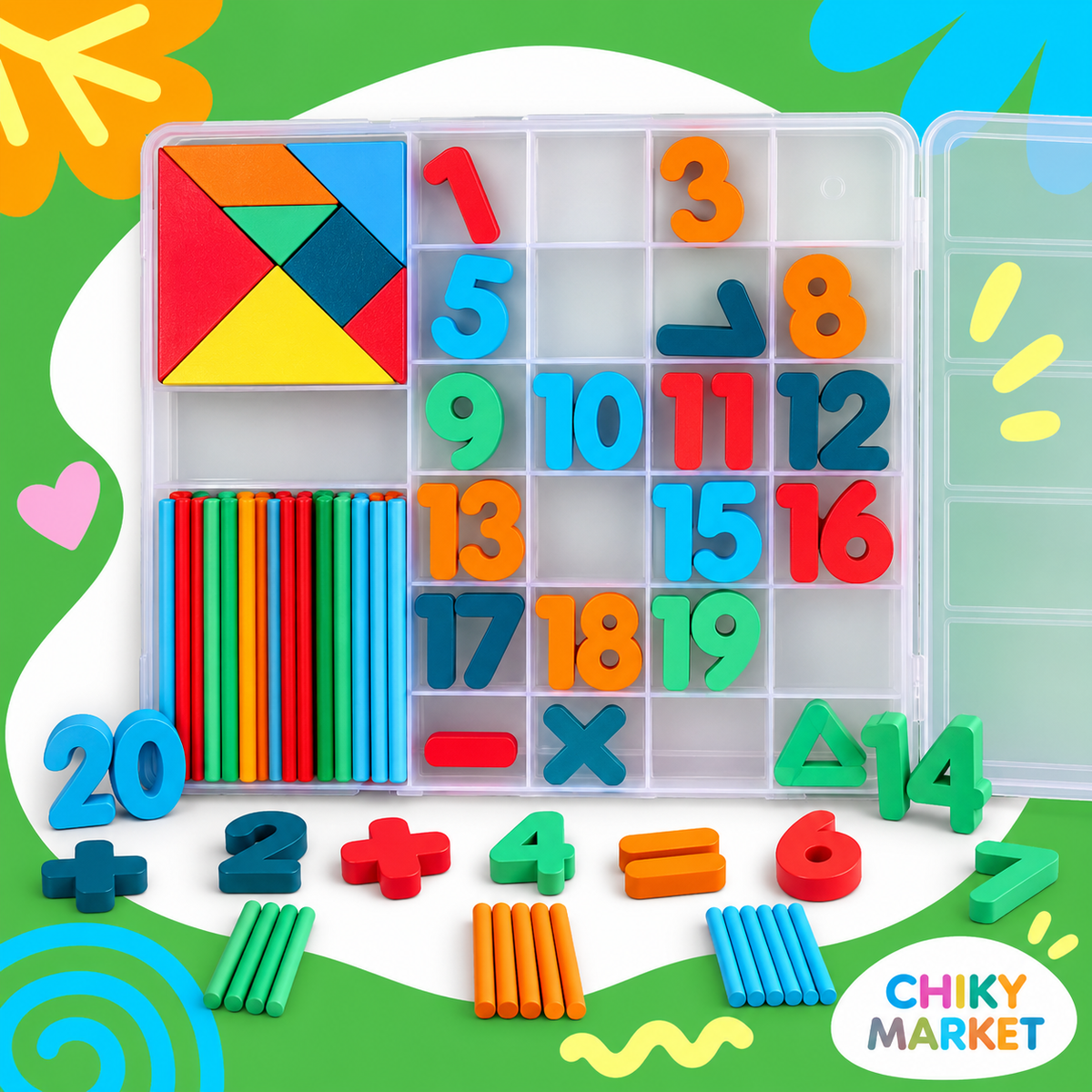 Estuche CHIKY MARKET