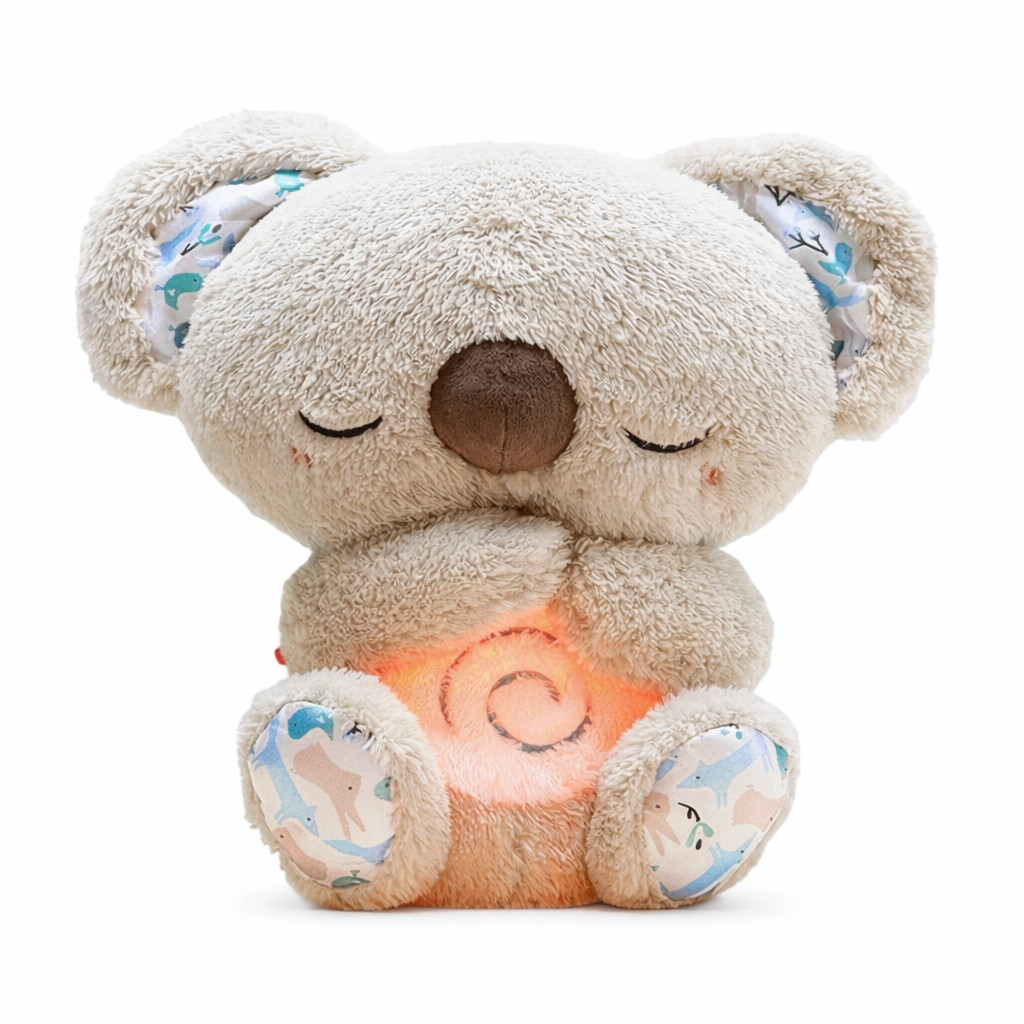 Koala de peluche con luz y melodías