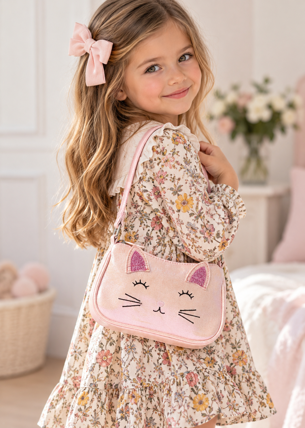 Bolso Gatito Rosa