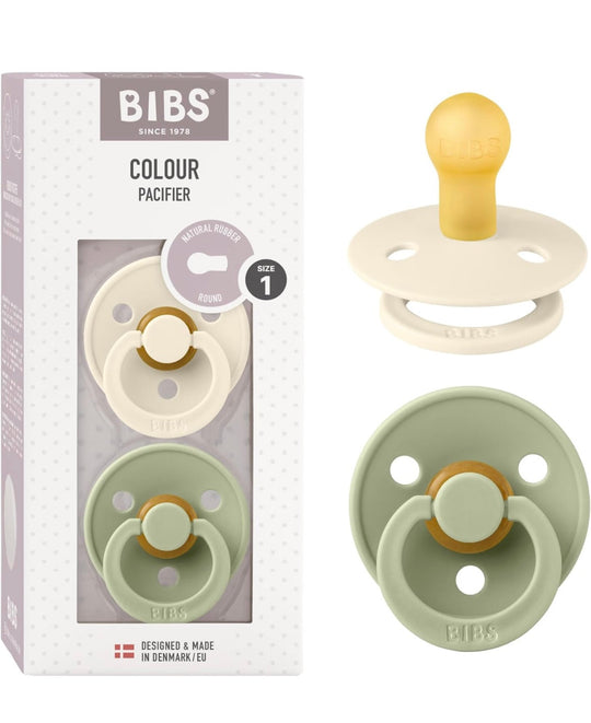 Caja con Dos Chupones BIBS Colour