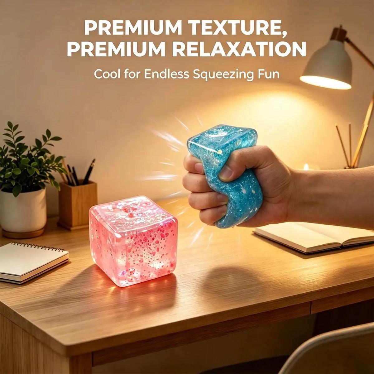 Cubo con Luz Squishy