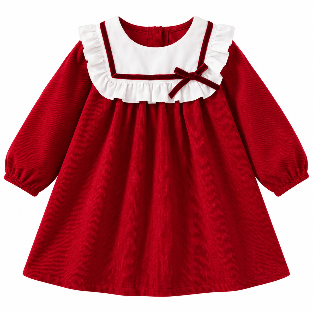 Vestido Rojo Tejido Valentina