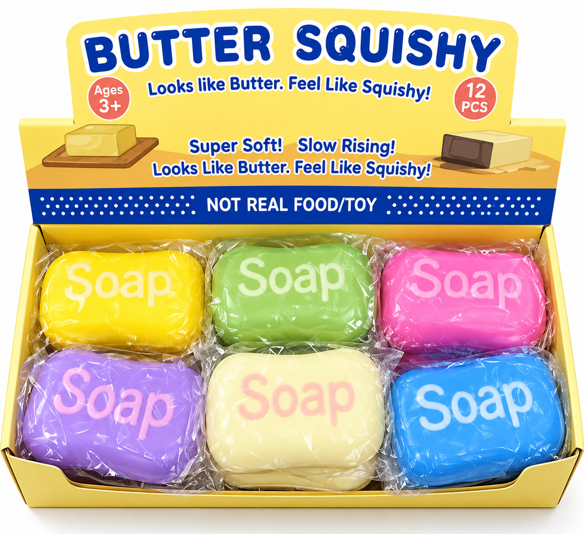 Squeeze Jabón de Tocador Squishy