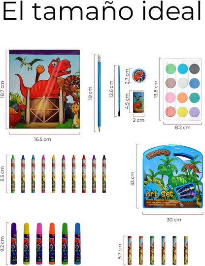 Set de Arte de Dinosaurios