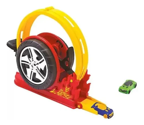 Llanta Pista Catapulta Super Runway con Estuche Portátil