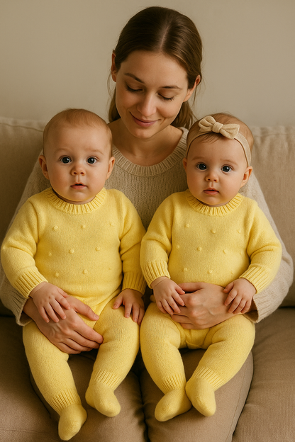 Mameluco Unisex Amarillo Sages