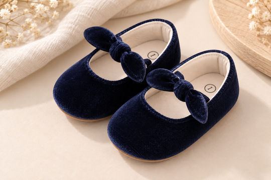 Zapato Velvet Marino Bebe