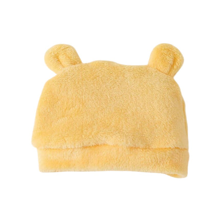 Mameluco amarillo osito con gorrito para bebé - foto 4