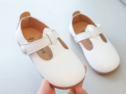 Zapato Niña Modelo Arabela Blanco