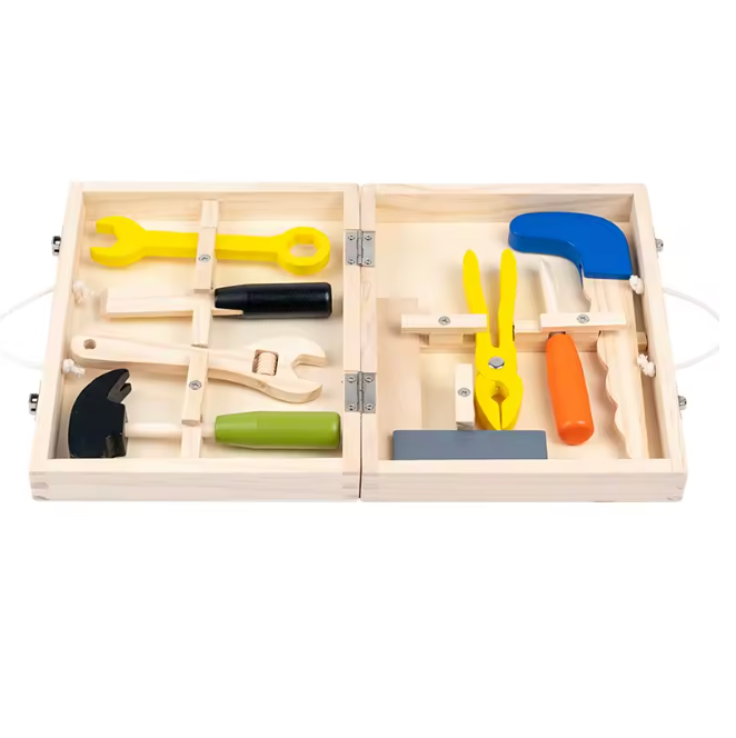 Caja de Herramientas de Madera