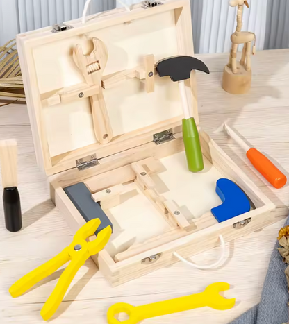 Caja de Herramientas de Madera
