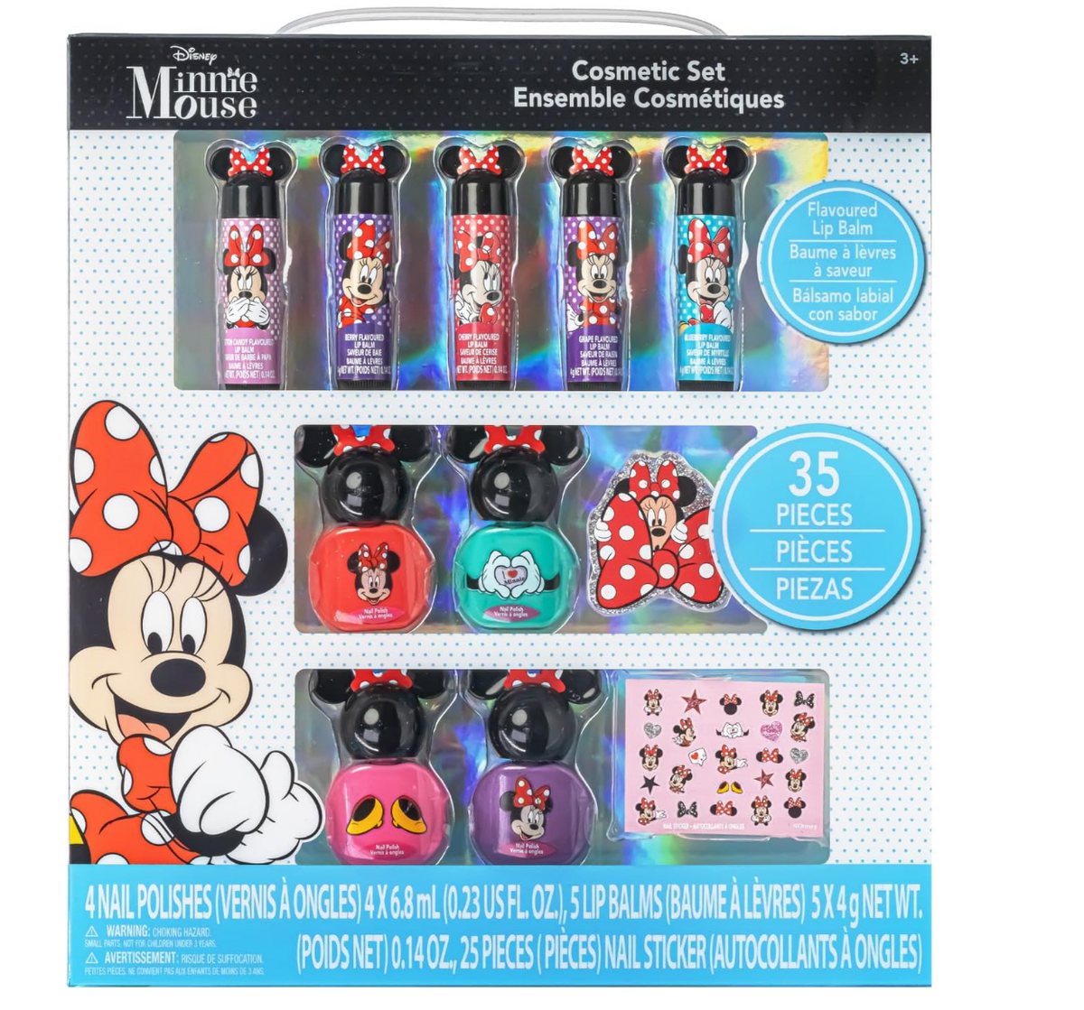 Townley Girl Disney Minnie Mouse - Juego de Maquillaje