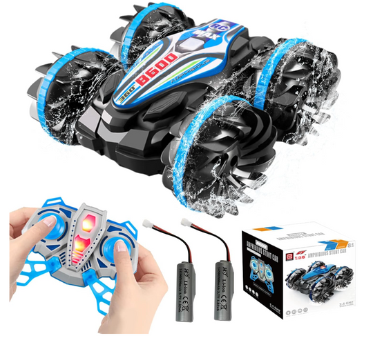 Carro Anfibio de Control Remoto para Niños