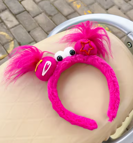 Diadema Ojos con Colitas