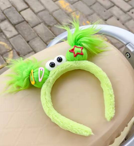 Diadema Ojos con Colitas