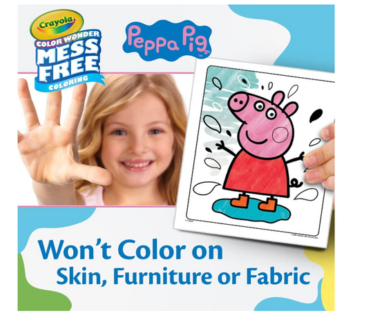 Crayola Color Wonder Peppa Pig