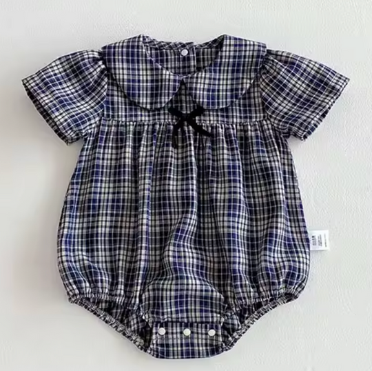 Pelele Cuadros Azul CHIKY NYNO