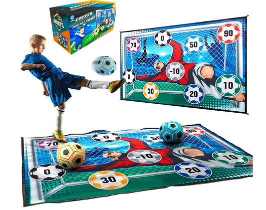 Raganet, Porteria de Futbol para Niños con 2 Balones