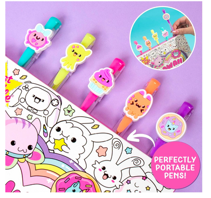 Just My Style Kawaii - Cuaderno de bocetos de 20 páginas