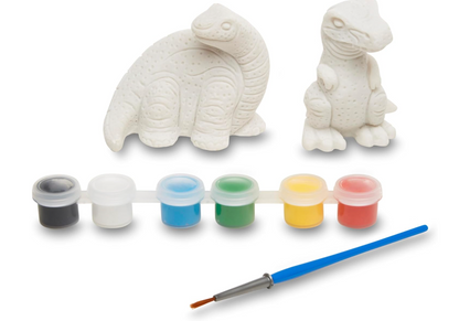 Melissa & Doug Created By Me! Figuritas de Dinosaurios Para Decorar en el centro