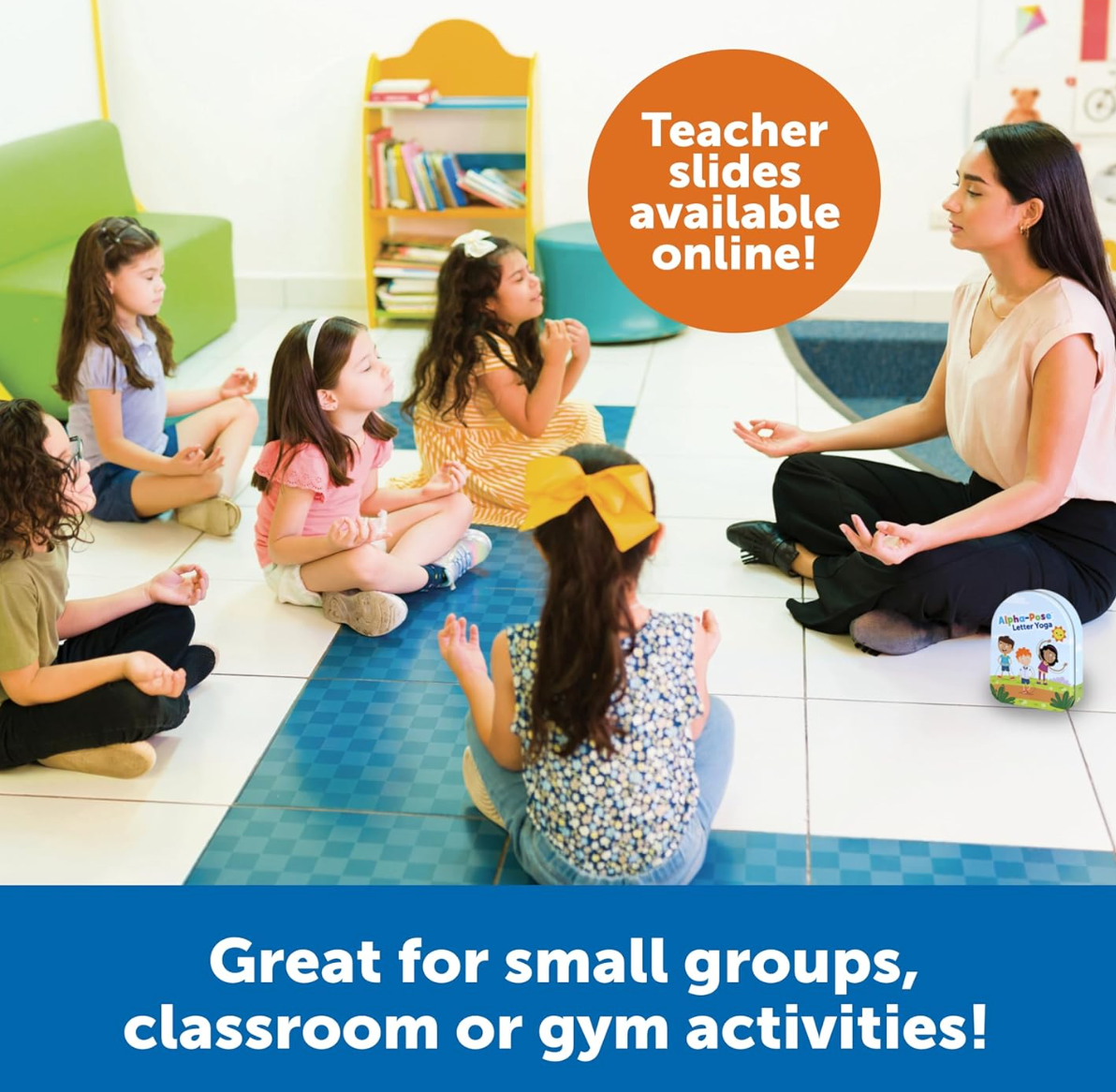 Learning Resources - Letra Alfa-Pose, Yoga para niños