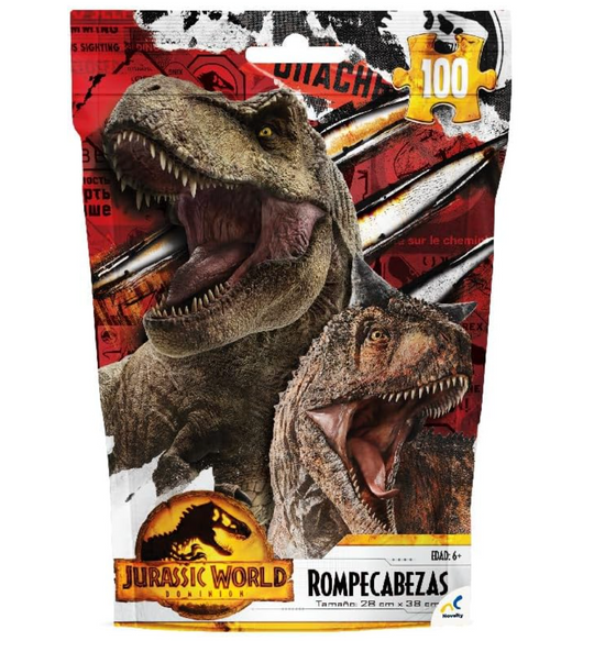 Rompecabezas Bolsa Foil  Jurassic World