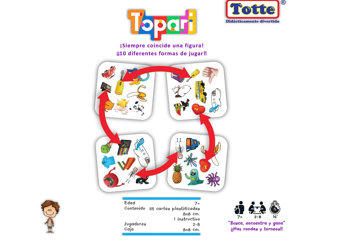 Totte Topari Juego de Cartas