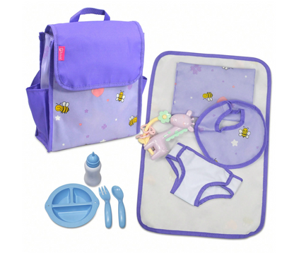 Pañalera para Muñecas con Accesorios